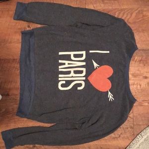 Wild fox “I ❤️ Paris” sweatshirt